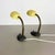 Metal Yellow + Black Sputnik Table Lights in the style of Stilnovo and Auböck, Italy, 1950s, Set of 2 For Sale - Image 7 of 18