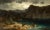 View of the Bergsee - Oil on Canvas by Josef Brunner - Mid 19th Century Mid 19th Century For Sale - Image 3 of 3