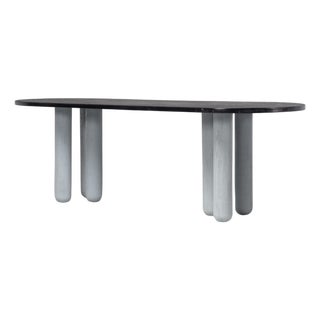 Postmodern Dining Table by Giulio Lazzotti for Mageia, Italy, 1980s For Sale