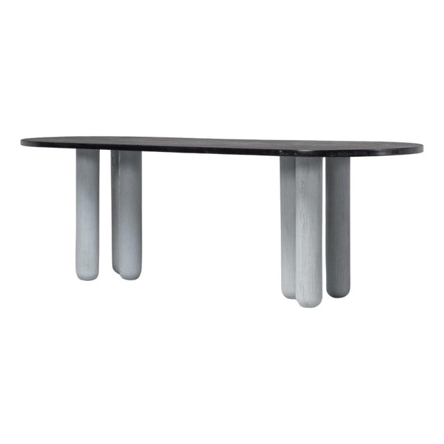 Postmodern Dining Table by Giulio Lazzotti for Mageia, Italy, 1980s For Sale