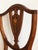 Wood Pair of Antique Mahogany Hepplewhite Revival Chairs Denmark 1900s For Sale - Image 7 of 18