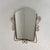 Vintage Faceted Mirror in Brass Frame, 1950s For Sale - Image 10 of 10