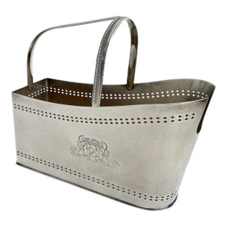 English Barker Ellis Silver Wine Server For Sale