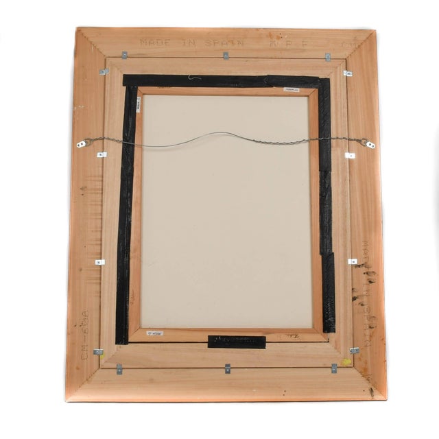 Mid 20th Century Italian Oil Painting on Canvas Depicting Venetian Landscape For Sale - Image 5 of 9