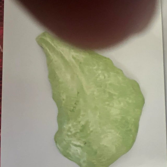 TITLE: Mary Kirk Kelly Signed Cabbage Leaf Dish | Alabama Studio Pottery | Trompe L’oeil Palissy A charming cabbage leaf...