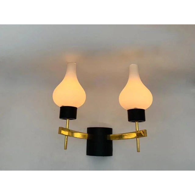 Wall Lamps from Stilnovo, 1960, Set of 2 For Sale - Image 4 of 5