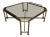 Mastercraft Brass & Glass Coffee Table in Maison Jansen For Sale - Image 13 of 13