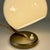 Art Deco Brass and Opaline Glass Table Lamp, Germany, 1930s For Sale - Image 6 of 15