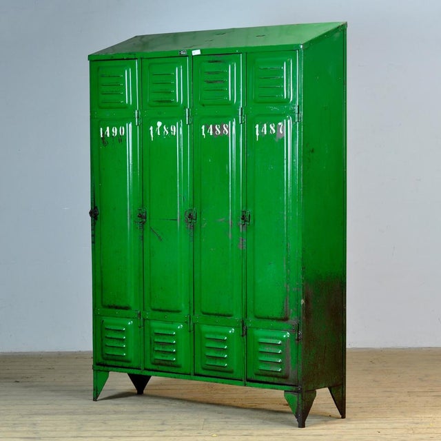 Vintage Industrial Locker, 1950s For Sale - Image 16 of 16