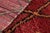 Textile Vintage Moroccan Rug in Red With Geometric Lattice Pattern - Rug & Kilim For Sale - Image 7 of 7