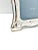 English Vintage Silver Repoussé Frame With Bows & Swags – Hollywood Regency Style For Sale - Image 3 of 9