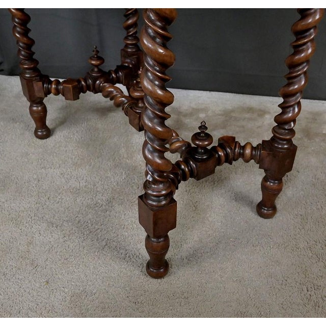 Henri II Walnut Writing Desk, 19th Century For Sale - Image 14 of 18