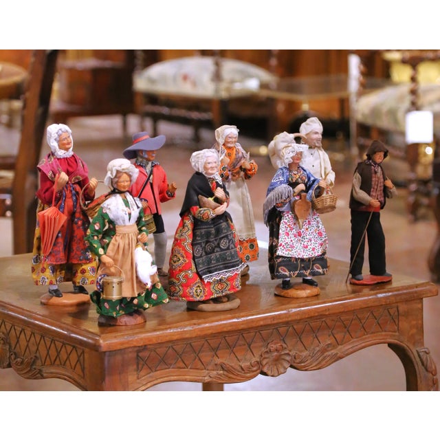 Bring the warmth and enduring tradition of Provence into your home with this charming set of eight antique-style Provençal...