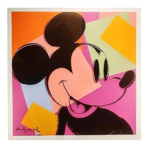 1980s After Andy Warhol, Mickey Mouse, Lithograph
