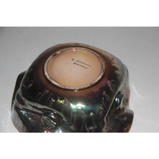 Ceramic Bowl by Giuseppe Mazzotti, 1950s For Sale - Image 6 of 9