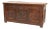 18th Century English Oak Trunk For Sale