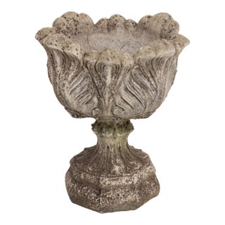 Acanthus Concrete Leaf Planter For Sale