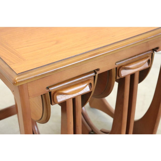 Folding Tables from G-Plan, 1970s, Set of 3 For Sale - Image 4 of 14