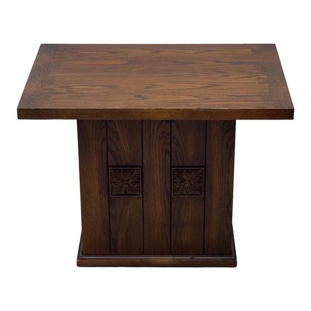 Wood 1970s Vintage Mid Century Modern Table by Lane For Sale - Image 7 of 7