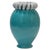 Mid-Century Belgian Turquoise Glazed Ceramic Urn Vase, 1950s For Sale - Image 11 of 11