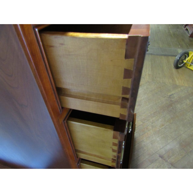 Stickley Solid Cherry Chest of Drawers For Sale - Image 9 of 13