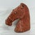 Han Dynasty Antique Chinese Pottery Horse Head Funerary Tomb Figure For Sale - Image 10 of 10
