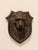 1990s Antique-Style Cast Iron Lion Shield Wall Plaque For Sale - Image 5 of 5