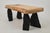Wooden Brutalist Table by Logniture For Sale - Image 11 of 18