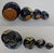 Vintage Lot 3 Russian Hand Painted Wooden Egg Sets Plus Matryoshka Dolls For Sale In West Palm - Image 6 of 12