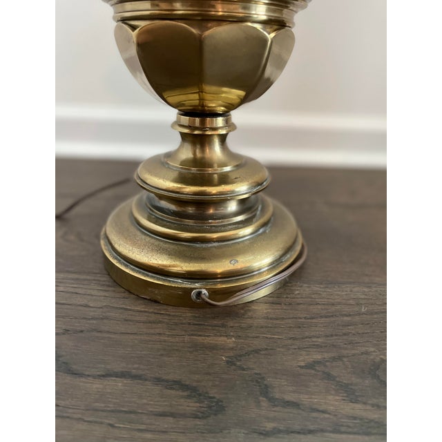Stiffel Vintage Brass Stiffel Lamp For Sale - Image 4 of 4