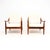 A very stylish pair of vintage armchairs by Greaves and Thomas. These were made in England, they date from the 1960’s. The...