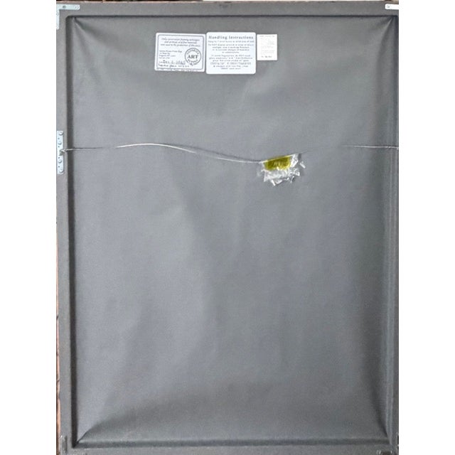 Mid Century Gouache Painting Attributed to James Gordaneer For Sale - Image 9 of 10