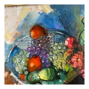 1980s California Art by Barbara West the Green Jug Signed