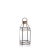 Transitional Martino 15" Tall Antique Brass Glass Lantern For Sale - Image 3 of 3