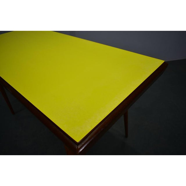 Czech Yellow Coffee Table, 1960s For Sale - Image 17 of 18