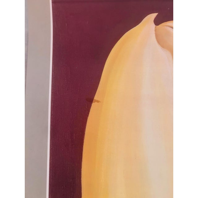 1970s Vintage Lowell Nesbitt “Yellow Tulip” Hokin Gallery Art Show Poster For Sale - Image 9 of 12