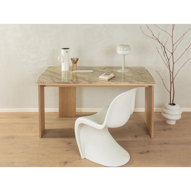 Three-Legged Marble Desk, 1960s For Sale - Image 3 of 10