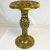 Brass 1950s Vintage Italian Hollywood Regency Brass Filagree Drinks Table or Plant Stand. For Sale - Image 8 of 11