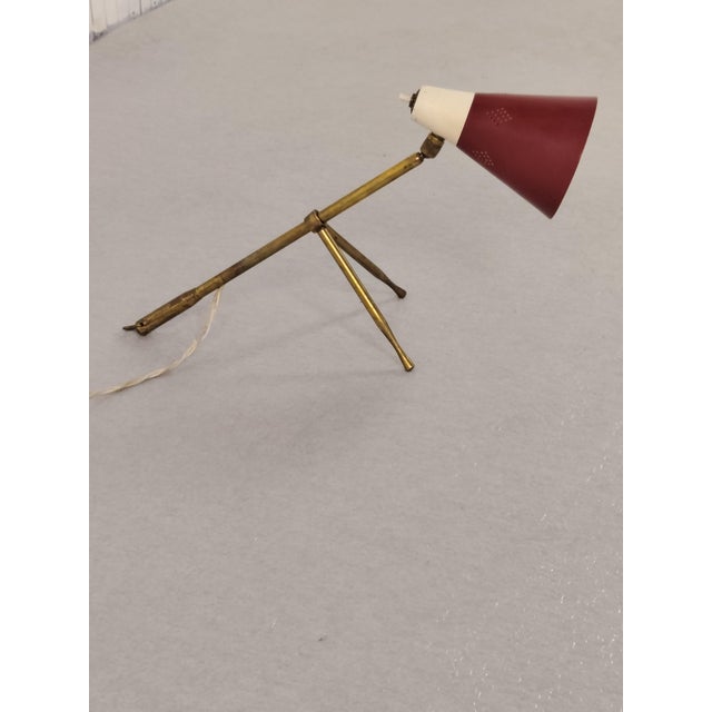 Vintage Table Lamp by Giuseppe Ostuni, 1940 For Sale - Image 9 of 11