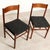 Set of Vintage Dining Chairs in Wood and Fabric, 1960s For Sale - Image 6 of 18