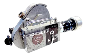 1950s Pathe French Motion Picture Camera Decorative Display
