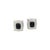 Authentic Judith Ripka Estate Onyx Omega Back Earrings Sterling Silver 14 Grams JR1 These authentic Judith Ripka estate...