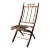 Antique Victorian Folding Camp Chair For Sale