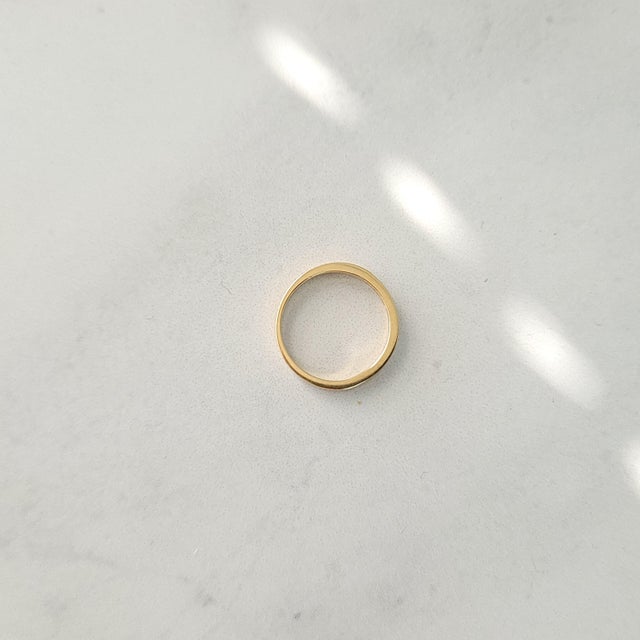 One Third Carat Channel Set Diamond Band, Size 3 For Sale In Los Angeles - Image 6 of 6