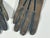 Antique French Leather Kid Gauntlet Gloves size 6 1/2 For Sale - Image 4 of 10