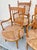 1950s Vintage Tomlinson Dining Chairs- Rush Seat Set of 4 For Sale - Image 9 of 10