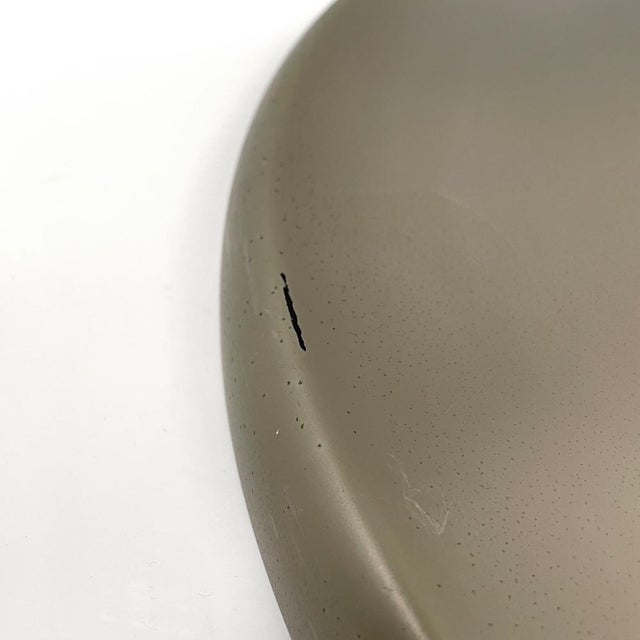 Metal Mid-Century Modern Italian Matte Metal Wall Lamp Light Ball attributed to Achille and Pier Giacomo Castiglioni for Flos, 1960s For Sale - Image 7 of 15