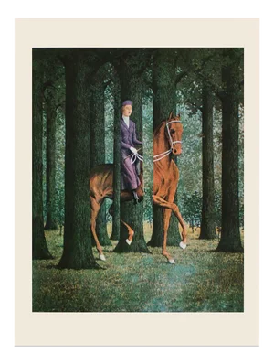1972 After Rene Magritte, "Signature in Blank" First Edition Full-Color Print