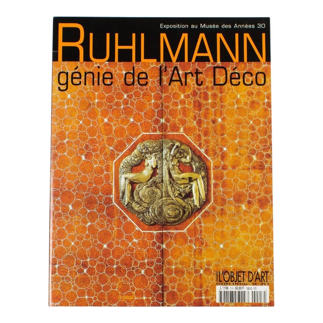 Ruhlmann Art Deco Genius, French Book the 2002 Exhibition in Museum Des Annees 30 Chairish