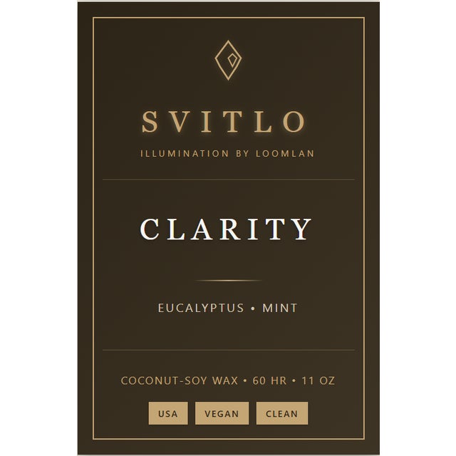 2020s Loomlan Clarity - Eucalyptus & Mint Candle For Sale - Image 5 of 5